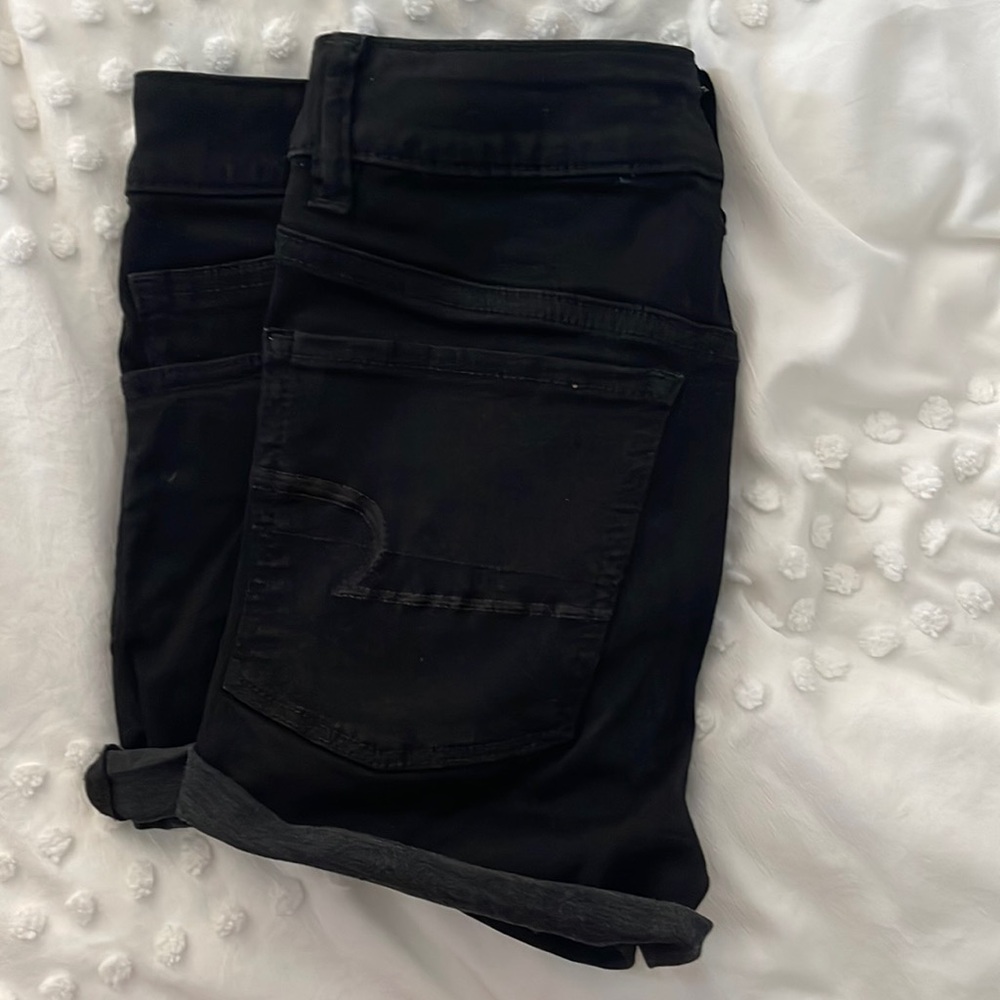 Black shorts